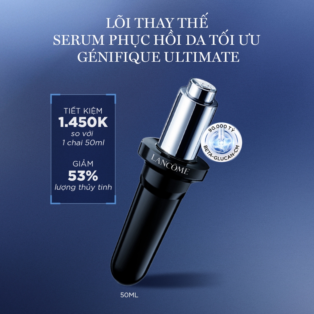 [KOL] Lõi Thay Thế Serum Phục Hồi Da Tối Ưu Genifique Ultimate Lancome 50ml