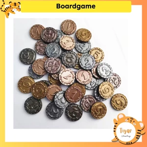 Đồng Xu nhựa nhiều mệnh giá, token phụ kiện tính trong game