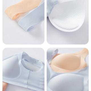 Áo Ngực Su Nữ Không Gọng Hoạ Tiết Hoa Chìm Xinh Xắn, Áo Lót Mềm Thoáng Mút Êm Ái King Shop A-606