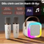 Loa karaoke Bluetooth mini K12 (kèm micro), thiết kế gọn nhẹ, đảm bảo hàng chính hãng