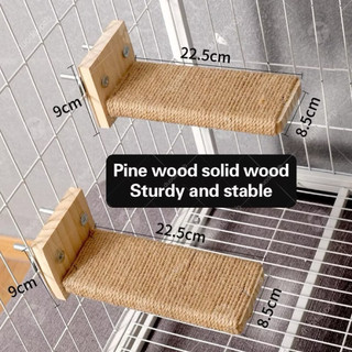 Thang leo mèo, Phụ kiện DIY cho lồng mèo, bền mèo cào, đồ chơi cho mèo, Trụ Cào Móng CATTREE Cho Mèo