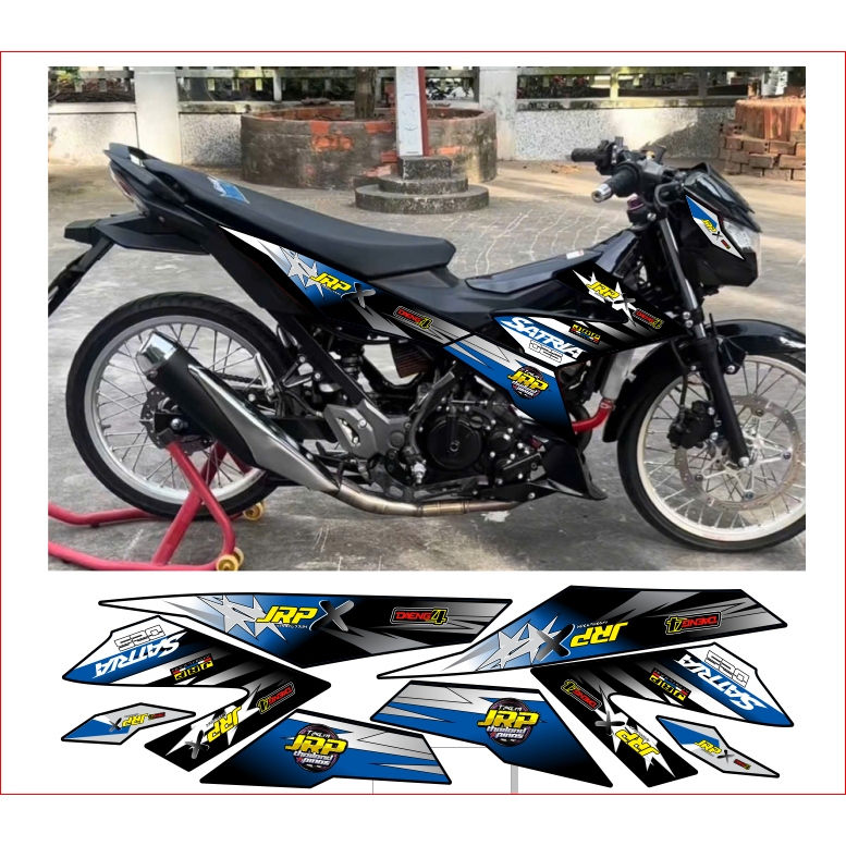 Tem rời SATRIA mẫu thái cao cấp chất liệu in 3 lớp chống nước không phai màu.