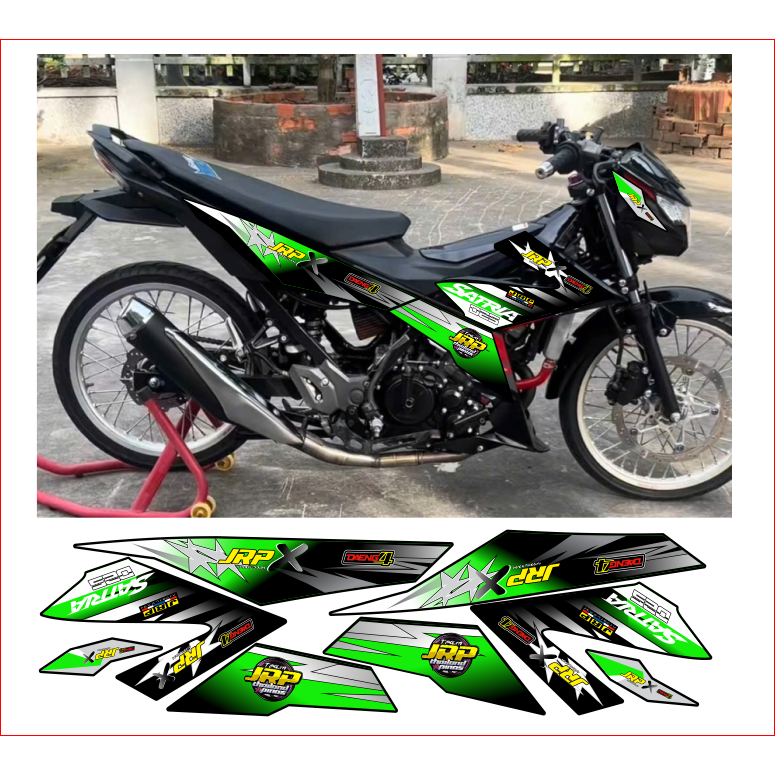 Tem rời SATRIA mẫu thái cao cấp chất liệu in 3 lớp chống nước không phai màu.