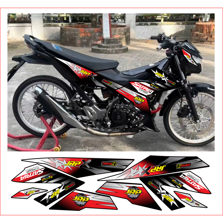 Tem rời SATRIA mẫu thái cao cấp chất liệu in 3 lớp chống nước không phai màu.