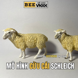 Mô hình động vật Schleich Cừu xuất Đức cao cấp - Đồ chơi BEE VNXK