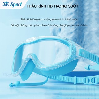 Kính bơi trẻ em cao cấp họa tiết hoạt hình dành cho bé trai và bé gái - Kính bơi chống nước KB6936