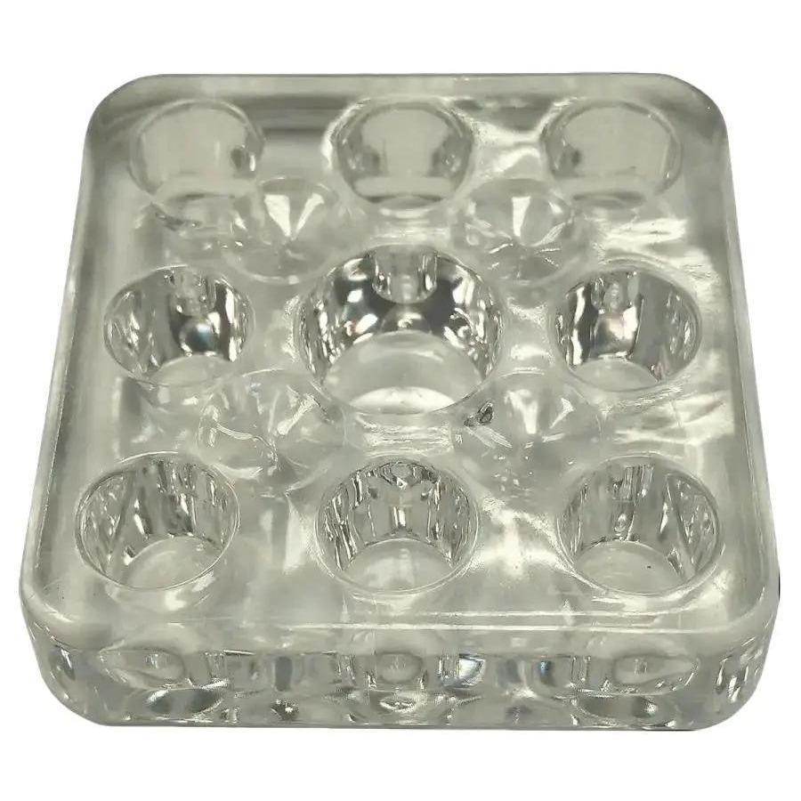 Chum Đế Đựng Mực 9 Ô Chất Liệu Mica Cao Cấp