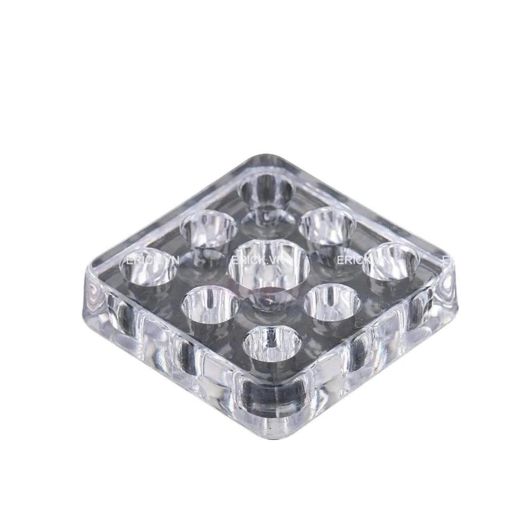 Chum Đế Đựng Mực 9 Ô Chất Liệu Mica Cao Cấp