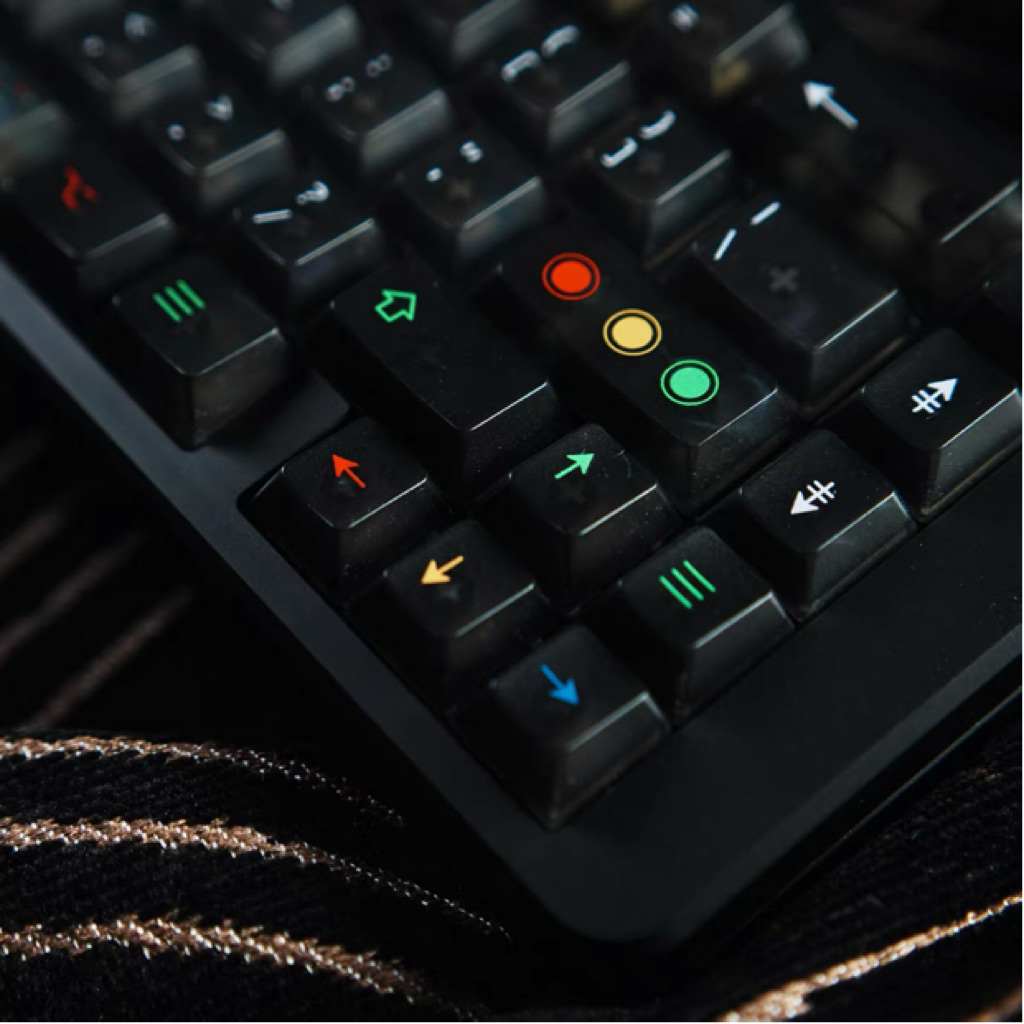 Keycap Aifei RetroDarkLights – Bộ keycap sương mờ  chất liệu ABS | Xuyên led | Profile Cherry | Keyboard Studio | BigBuy360 - bigbuy360.vn