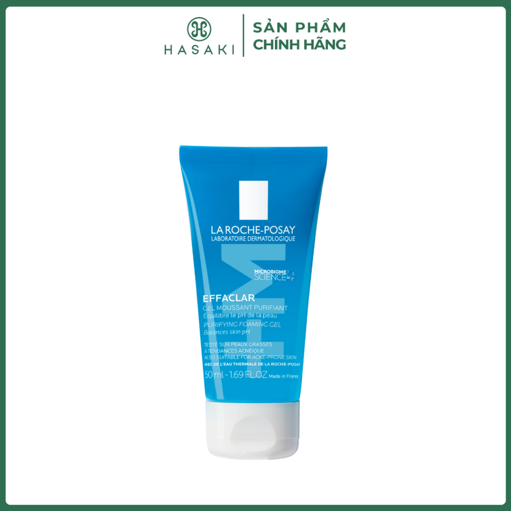 Combo 4 Gel Rửa Mặt La Roche-Posay Cho Da Dầu Nhạy Cảm 50ml