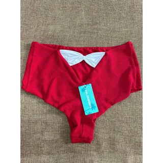(Thanh lý) Quần bơi nữ,quần bikini cạp cao vải tổ ong thiết kế che bụng ôm dáng hàng VNXK Size M