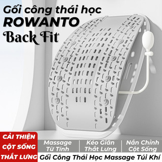 Gối lưng công thái học BackFit – Khung Nắn Chỉnh Cột Sống Lưng Cao Cấp, Giải pháp thư giãn và hỗ trợ cột sống hiệu quả