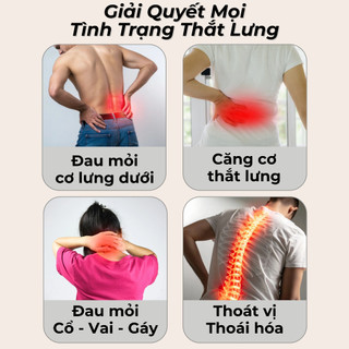 Gối lưng công thái học BackFit – Khung Nắn Chỉnh Cột Sống Lưng Cao Cấp, Giải pháp thư giãn và hỗ trợ cột sống hiệu quả