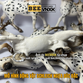 Mô hình Ngựa giống Schleich Knabstrupper nhựa nguyên sinh cao cấp - Đồ chơi BEE VNXK