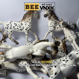 Mô hình Ngựa giống Schleich Knabstrupper nhựa nguyên sinh cao cấp - Đồ chơi BEE VNXK