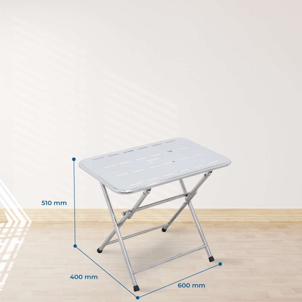 [HỎA TỐC] Bàn, ghế cà phê Ceto CNC QUI PHÚC, bàn khung inox chống gỉ sét, an toàn, gấp gọn linh hoạt