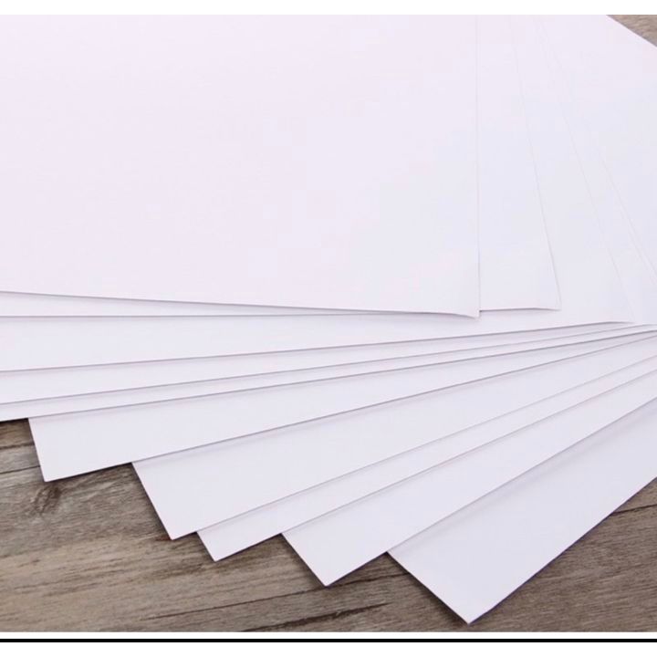 Giấy vẽ mỹ thuật, vẽ màu nước định lượng 180gsm màu trắng khổ A4