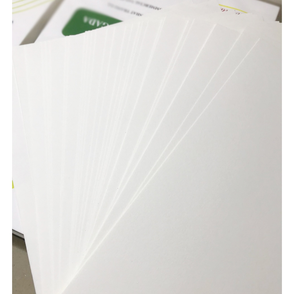 Giấy vẽ mỹ thuật, vẽ màu nước định lượng 180gsm màu trắng khổ A4