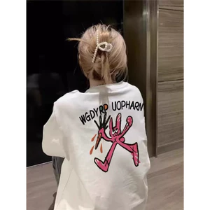 Áo Thun WGDY Form Rộng Hình In Sắc Nét Unisex Chất Vải Cotton Dày Dặn