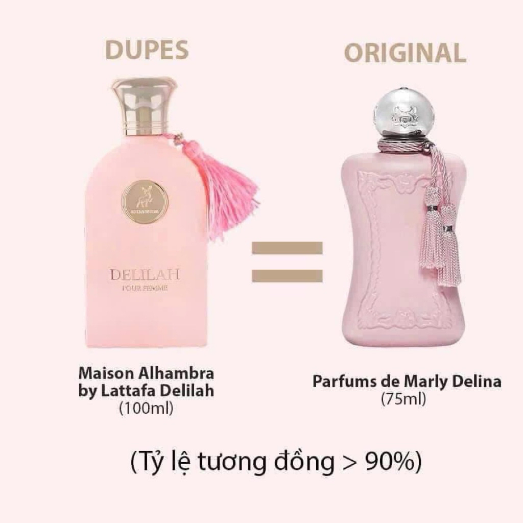 [Hàng Công Ty] Nước hoa nữ Delilah Pour Femme EDP 100ml Maison Alhambra