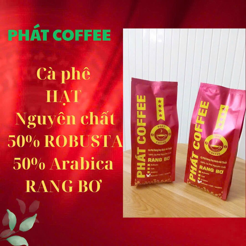 Cà phê giá Sỉ Nguyên Chất 50% Robusta 50% Arabica Đaklak
