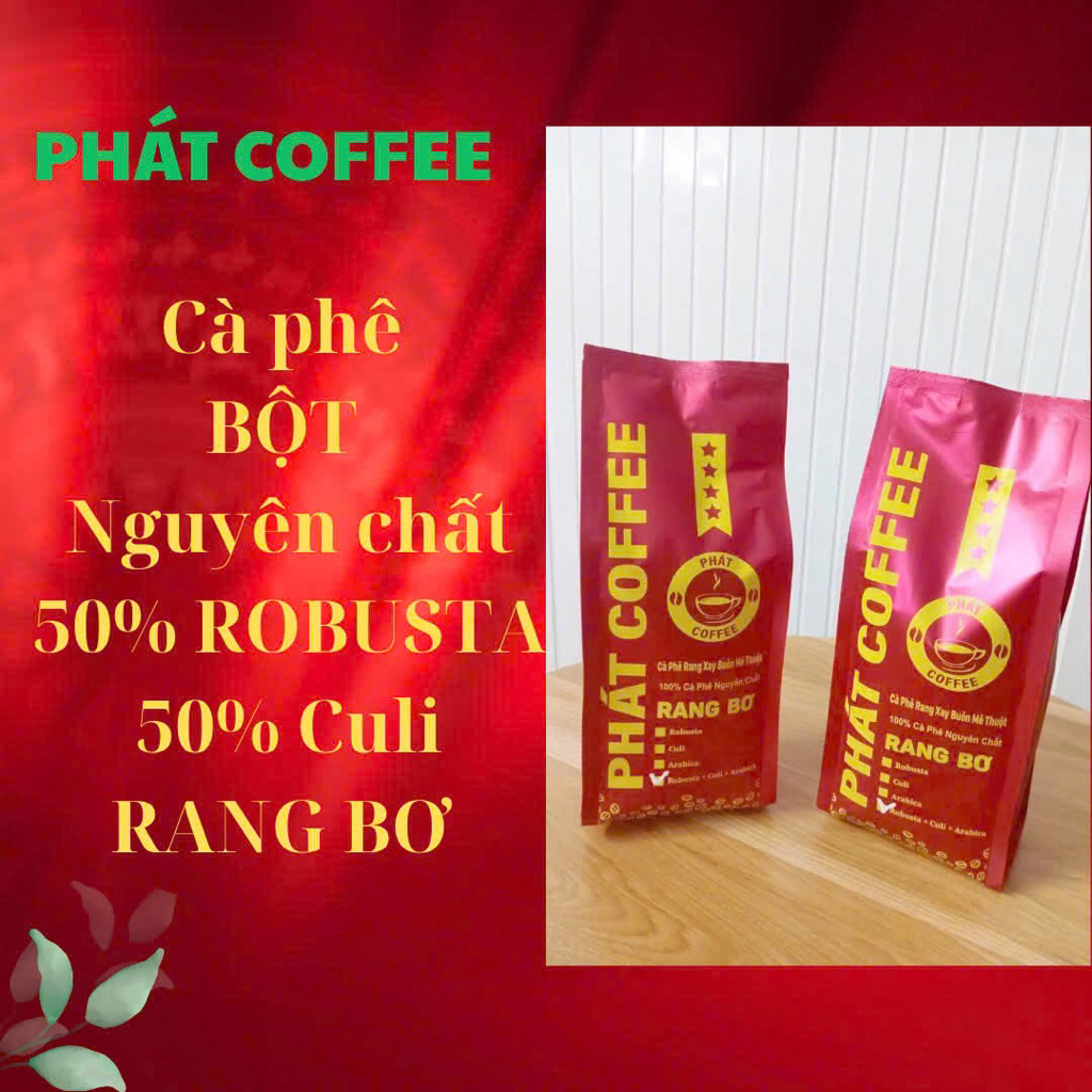 (GIÁ SỈ 5kg )Cà phê Hạt , Bột Robusta50%Mix Culi 50% S18