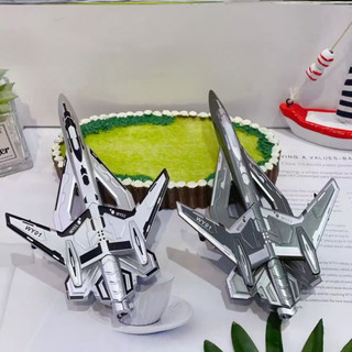 Bút Bi Hình Máy Bay Chiến Đấu Có Đèn Phát Sáng, Bút Gel Mực Có Ruột Bút Thay Thế Được 0,5-0,38mm, Nhiều Màu Sắc Lựa Chọn