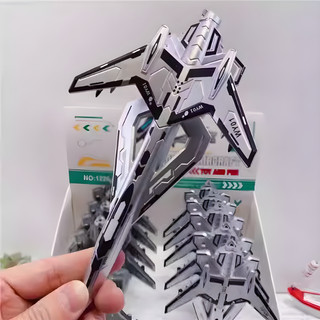 Bút Bi Hình Máy Bay Chiến Đấu Có Đèn Phát Sáng, Bút Gel Mực Có Ruột Bút Thay Thế Được 0,5-0,38mm, Nhiều Màu Sắc Lựa Chọn