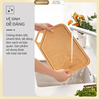 Thớt Gỗ OLIVO Wood Fiber K30/K37 – Sợi Gỗ Tự Nhiên, Chống Cong Vênh, Chống Ẩm Mốc NGUYENCOOK