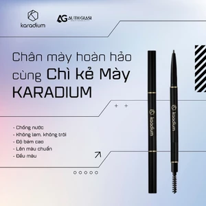 Chì Kẻ Mày KARADIUM Auto Eyebrow Pencil Chống Nước Lâu Trôi Dạng Vặn Hai Đầu Siêu Dễ Kẻ (Sale Date)