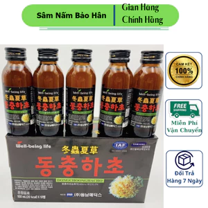 Nước Đông Trùng Hạ Thảo CAO CẤP từ Hàn Quốc - Hộp 10 CHAI (2300 ml)``` ( hàng mới về )