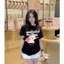 Áo Thun Bunny In Hình Keeshy Thỏ Trái Tim Form Oversize Chất Cotton Dày Dặn Thoáng Mát Nam Nữ