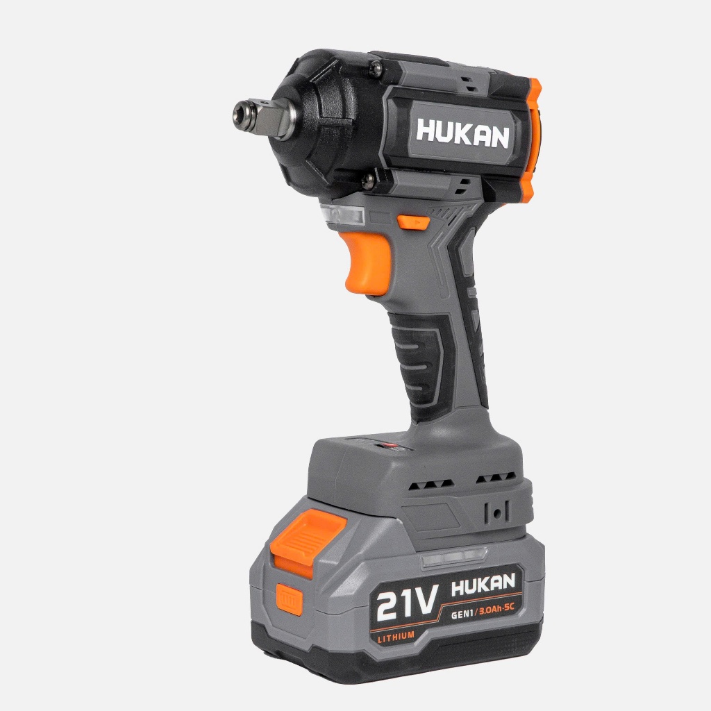 Máy Siết Bulong Pin HUKAN (GEN 1) G1-X4 | Lực Siết 330N.m | 3 Cấp Tốc Độ, Động Cơ Không Chổi Than, Sạc Nhanh