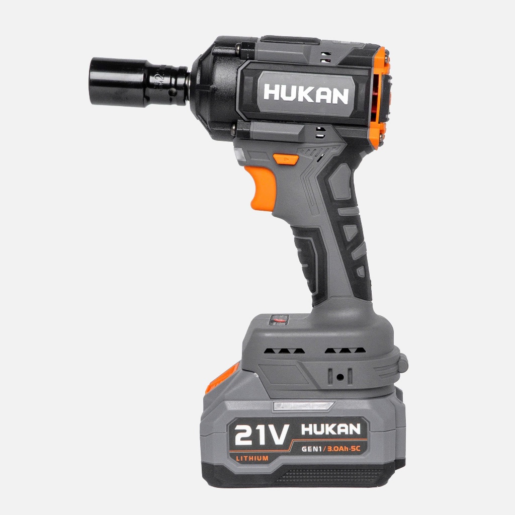 Máy Siết Bulong Pin HUKAN (GEN 1) G1-X4 | Lực Siết 330N.m | 3 Cấp Tốc Độ, Động Cơ Không Chổi Than, Sạc Nhanh
