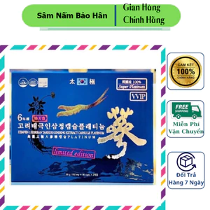 Thiên Sâm Đông Trùng Hạ Thảo Heaven 1 Korean Taekuk Ginseng Extract Capsule Hàn Quốc, Hộp 180 Viên