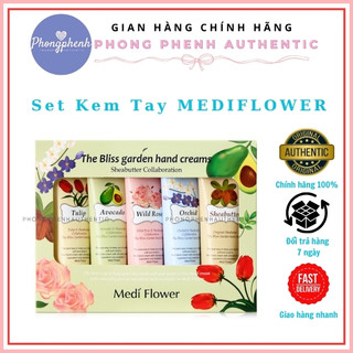 SET KEM TAY MEDI FLOWER 5 TUÝP 50G*5