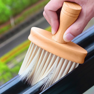 Chổi Quét Bụi Khe Hẹp Đa Năng - Chổi Quét Bụi Bàn Phím, Ô Tô, Cửa Gió Điều Hoà, Nội Thất,.. Cọ Lông Mềm Tay Cầm Gỗ