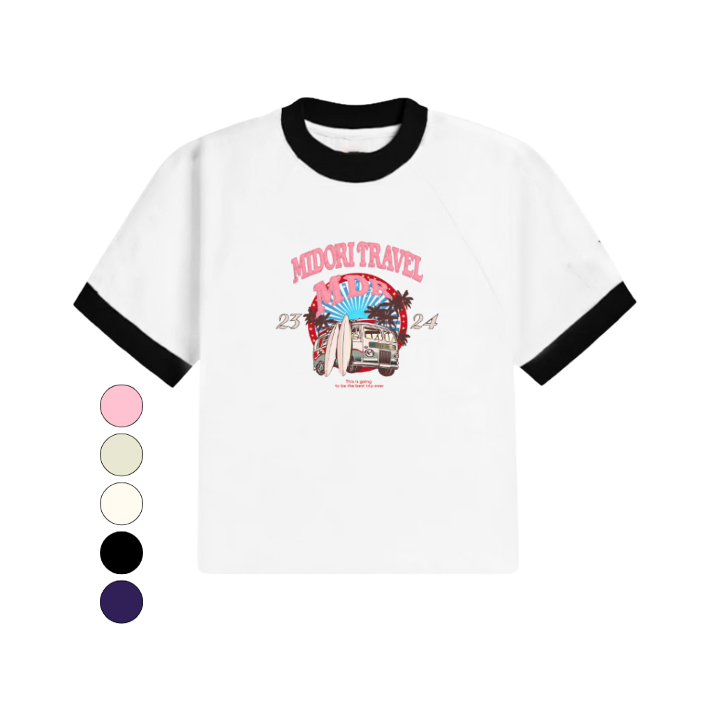 Áo thun Baby Tee VINTAGE unisex phông Nam Nữ Local Brand Chính Hãng Midori M Studio