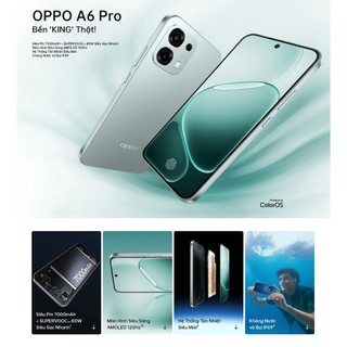 Điện thoại OPPO A6 Pro 4G (8GB/128GB) có NFC, nhân bản ứng dụng, AI Camera
