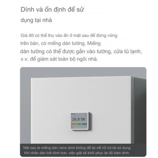 Nhiệt Ẩm Kế TH Duka Hiển Thị Ngày Giờ, Nhiệt Độ Môi Trường, Độ Ẩm Chính Xác, Bảo Hành 2 Năm