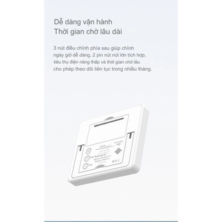 Nhiệt Ẩm Kế TH Duka Hiển Thị Ngày Giờ, Nhiệt Độ Môi Trường, Độ Ẩm Chính Xác, Bảo Hành 2 Năm