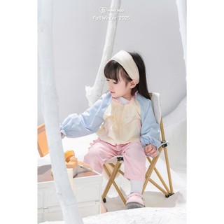 [HUMYNGO] - Đồ thu đông cho bé - Áo khoác gió 2 lớp chống gió, chống nắng dáng bomber màu pastel cho bé gái 2-8 tuổi