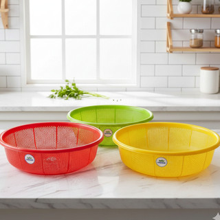 Bộ 2 Rổ Nhựa Winhome Rỗ Gạo Lỗ Nhỏ, Màu Sắc Tươi Sáng, An Toàn Cho Sức Khỏe – Phương Trang