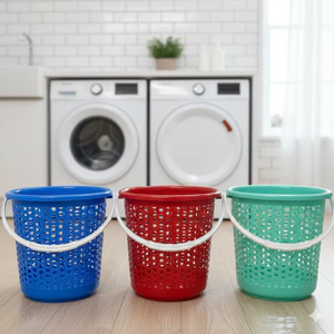 Sọt Tròn Có Quai Xách Đa Năng 25x26cm - Nhựa Đại Triển - Phương Trang