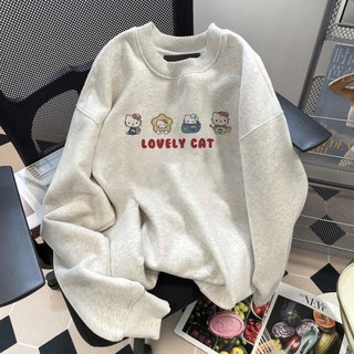 Áo Sweater nam nữ form rộng họa tiết cute xinh xắn