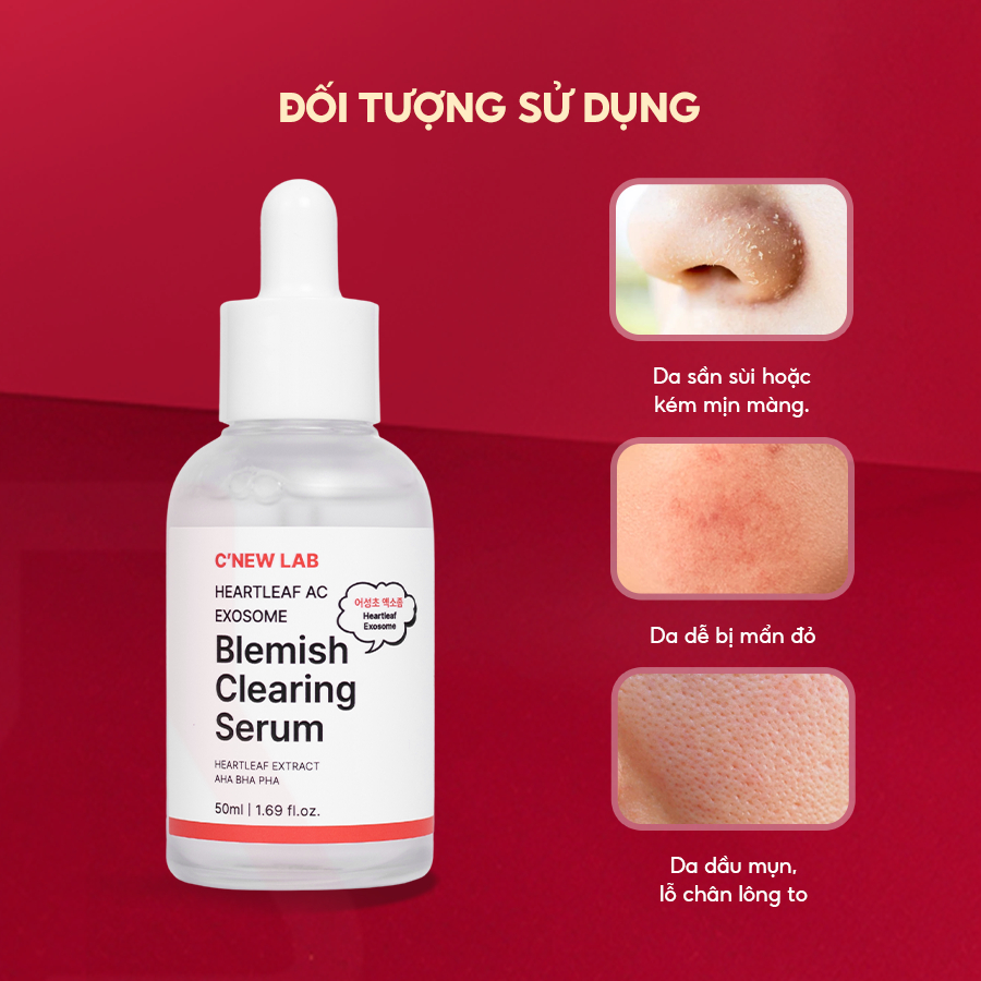 COMBO cho da dầu mụn: Toner Pad Exosome hộp 70 miếng và Serum Diếp cá 50ml