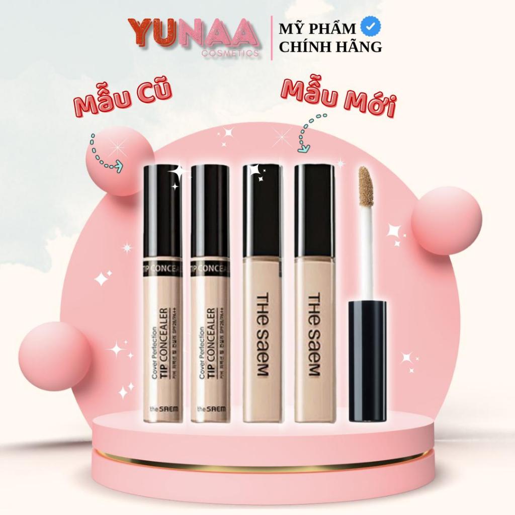 [Y001] Kem Che Khuyết Điểm The Saem - Kem Che Khuyết Điểm The Seam Cover Perfection Tip Concealer SPF28 PA++ 6.5g