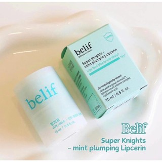 DƯỠNG MÔI BELIF SUPER KNIGHTS MINT PLUMPING LIPCERIN 15ML FULLBOX