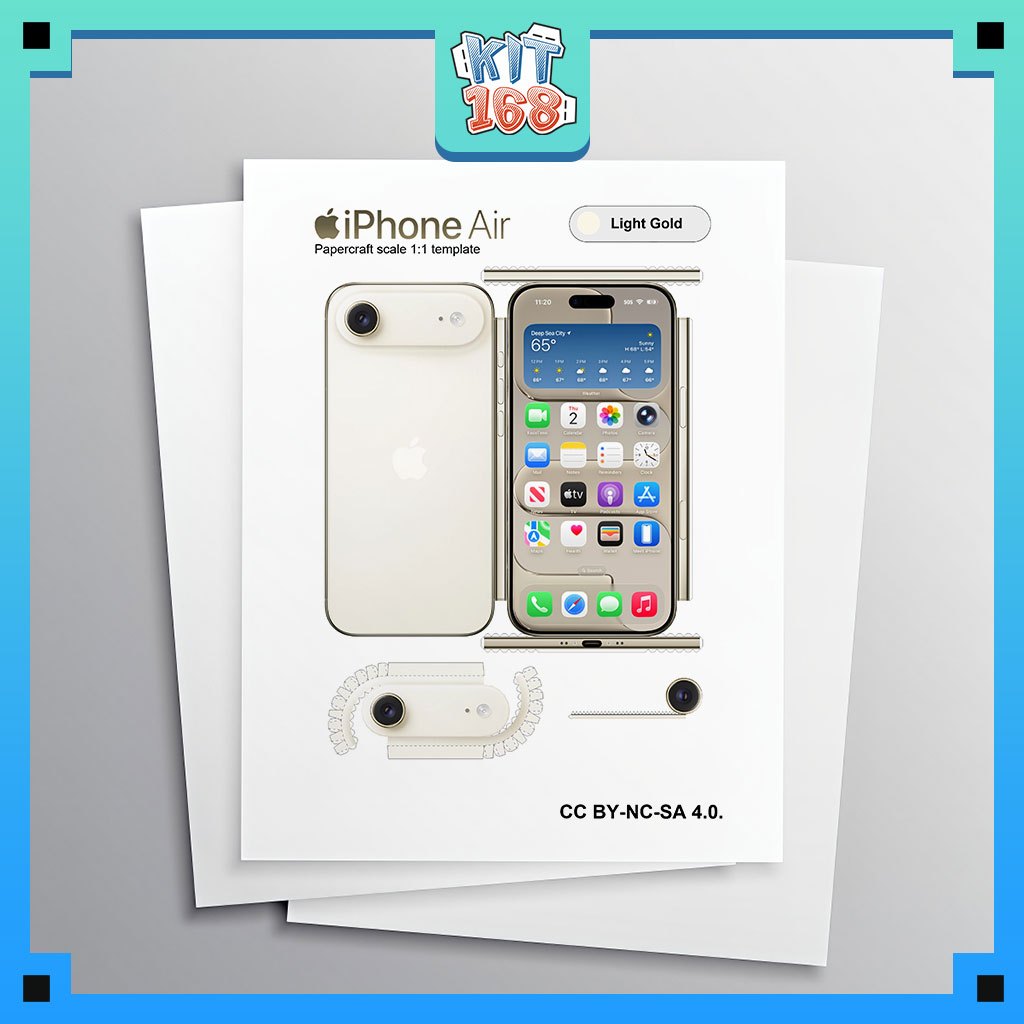 Mô hình giấy đồ vật đồ chơi IPA Light Gold Vàng Nhạt | Shopee Việt Nam