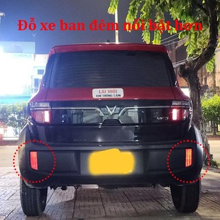 VinFast VF3 miếng dán phản quang đầu đuôi xe  - Giúp xe nổi bật hơn khi lưu thông và đỗ xe ban đêm